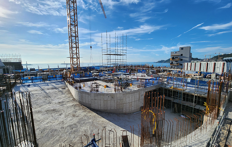 지하층 골조공사