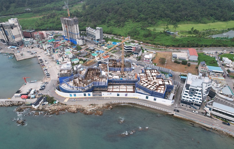 지상층 골조공사