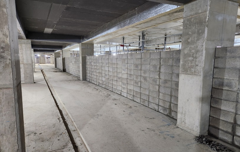 지하층 습식공사